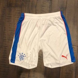 Glasgow Rangers Football Club Soccer Shorts